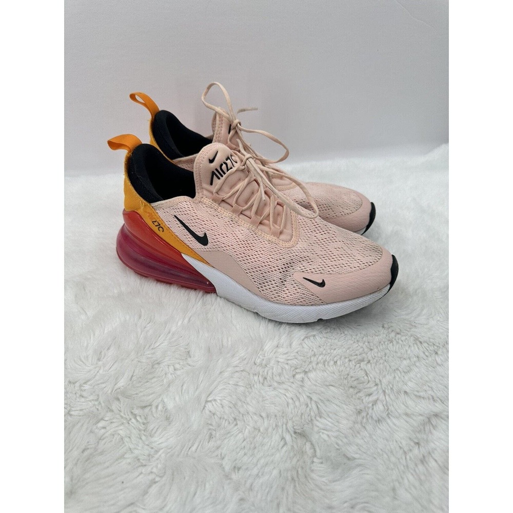 Nike Air Max 270 Womens Size 8.5 Pink Running Athletic Shoes Sneakers AH6789-603